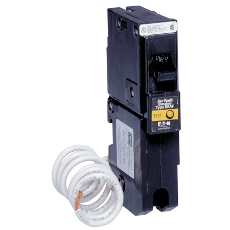 Eaton Cutler-Hammer Circuit Breaker, BR Series 15A, 1 Pole, 120V AC BRN115AF